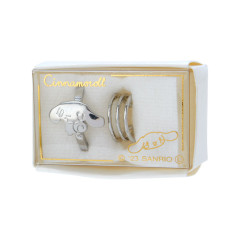 Japan Sanrio Ear Cuffs - Cinnamoroll / Silver