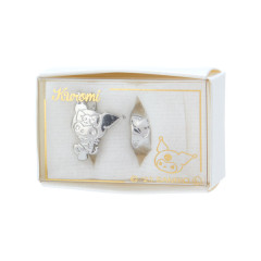 Japan Sanrio Ear Cuffs - Kuromi / Silver