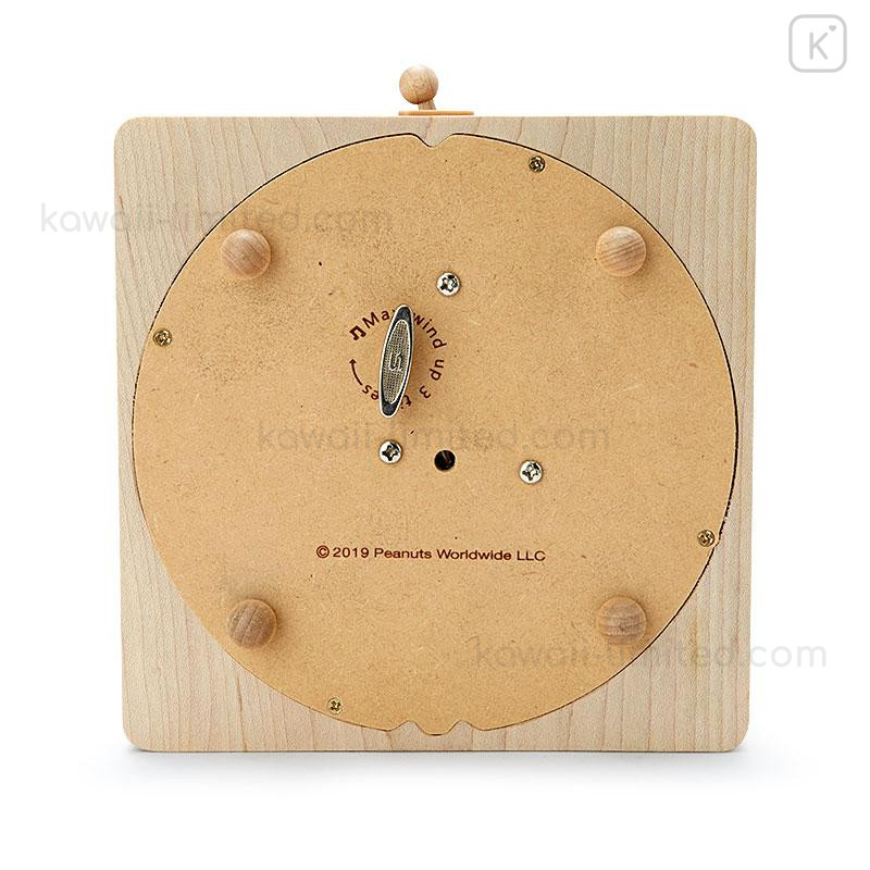Japan Sanrio Wooden Music Box Snoopy / Camp Kawaii Limited