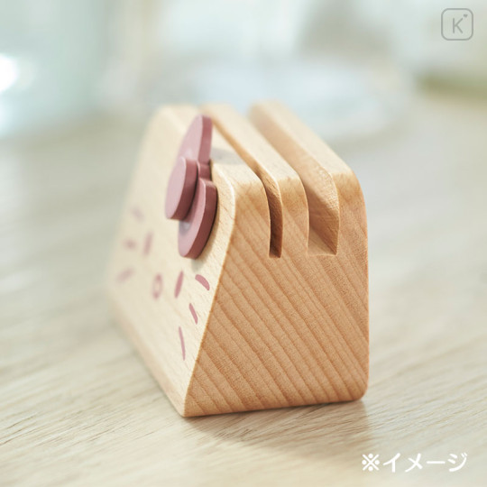 Japan Sanrio Wooden Memo Stand - Hello Kitty - 3