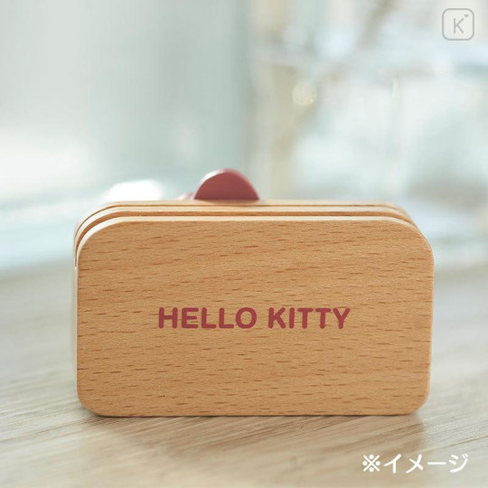 Japan Sanrio Wooden Memo Stand - Hello Kitty - 4
