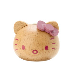 Japan Sanrio Wooden Pen Stand - Hello Kitty