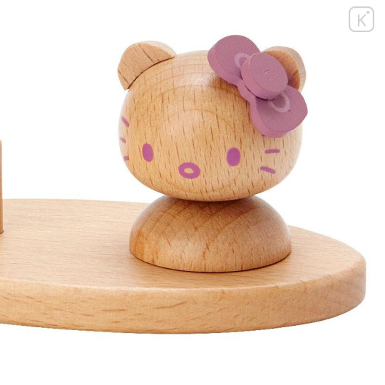 Japan Sanrio Wooden Aroma Stand - Hello Kitty - 4