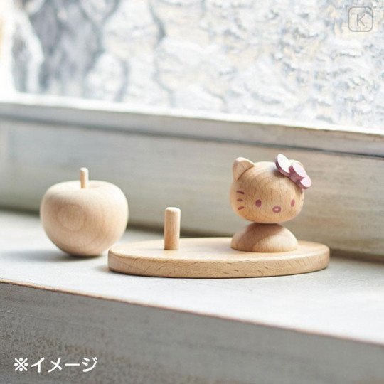 Japan Sanrio Wooden Aroma Stand - Hello Kitty - 6