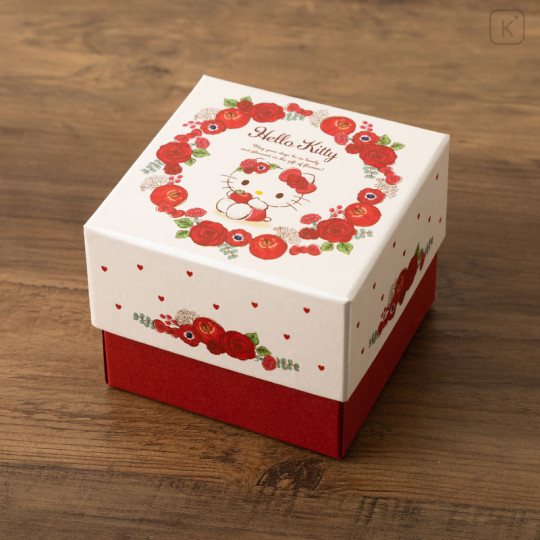 Japan Sanrio Original Flower Box - Hello Kitty - 3