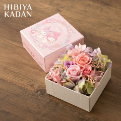 Japan Sanrio Original Flower Box - My Melody & Kuromi