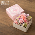 Japan Sanrio Original Flower Box - My Melody & Kuromi - 1