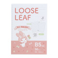 Japan Sanrio B5 26 Hole Loose Leaf Paper - My Melody - 1