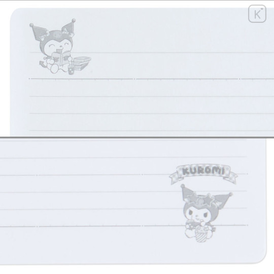 Japan Sanrio B5 26 Hole Loose Leaf Paper - Kuromi - 3