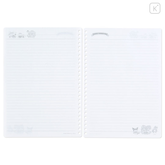 Japan Sanrio B5 26 Hole Loose Leaf Paper - Sanrio Characters - 2