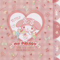 Japan Sanrio A4 Index Clear File - My Melody - 3