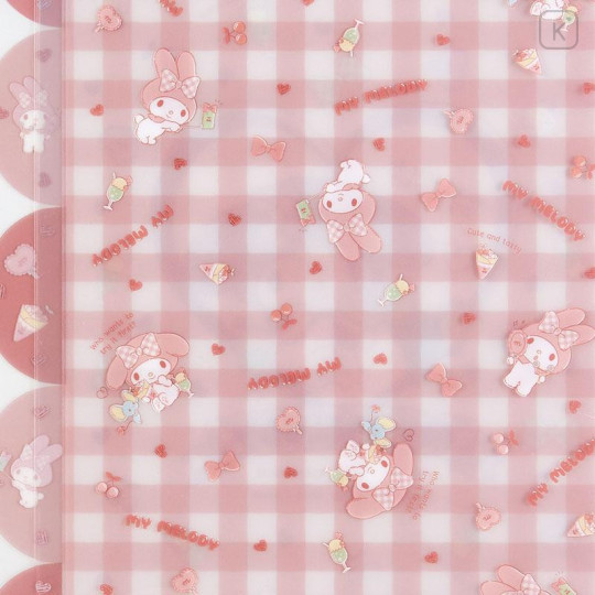 Japan Sanrio A4 Index Clear File - My Melody - 4