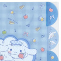 Japan Sanrio A4 Index Clear File - Cinnamoroll - 5