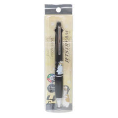 Japan Mofusand Jetstream 4&1 Multi Pen + Mechanical Pencil - Cat / Black Penguin