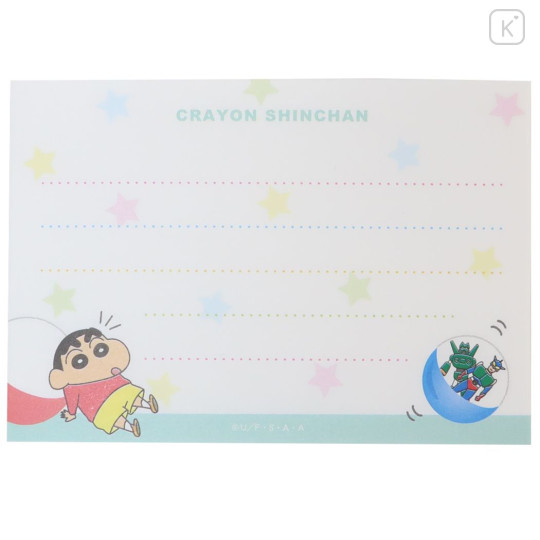 Japan Crayon Shin-chan Mini Notepad - Shin-chan & Friends / Gotcha - 3