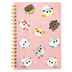 Japan Pui Pui Molcar B6 Ring Notebook - Pink