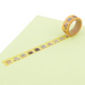 Japan Pui Pui Molcar Washi Paper Masking Tape - Party / Yellow - 2