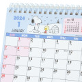 Japan Sanrio Original Ring Calendar (S) - Snoopy 2024 - 3