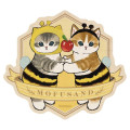 Japan Mofusand Big Sticker - Cat / Bee - 1