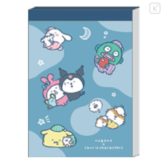 Japan Sanrio × Nagano Mini Notepad - Sleepy - 1