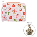 Japan Mofusand Pouch - Fruit Cat / Strawberry - 2