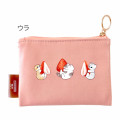 Japan Mofusand Mini Flat Pouch - Fruit Cat / Strawberry - 2