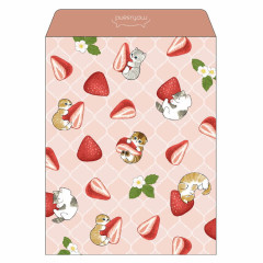 Japan Mofusand Envelope - Cat / Strawberry