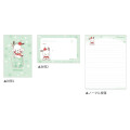 Japan Sanrio Die-cut Letter Set - Pochacco / Soda - 3