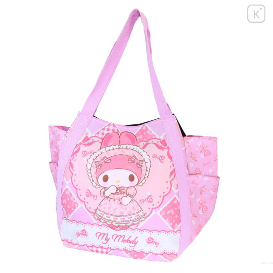 Japan Sanrio Balloon Tote Bag - My Melody / Pink Lady - 1