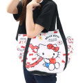 Japan Sanrio Balloon Tote Bag - Hello Kitty / Apple - 6