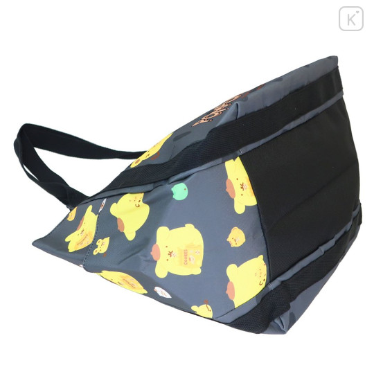 Japan Sanrio Balloon Tote Bag - Pompompurin / Black - 5