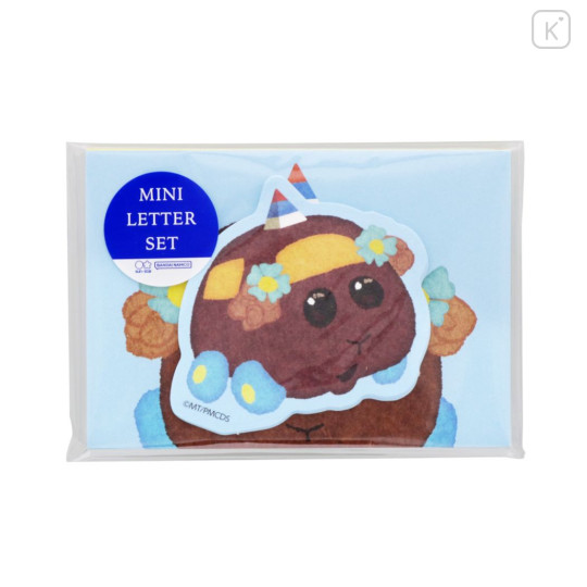 Japan Pui Pui Molcar Mini Letter Set - Chocolate - 4