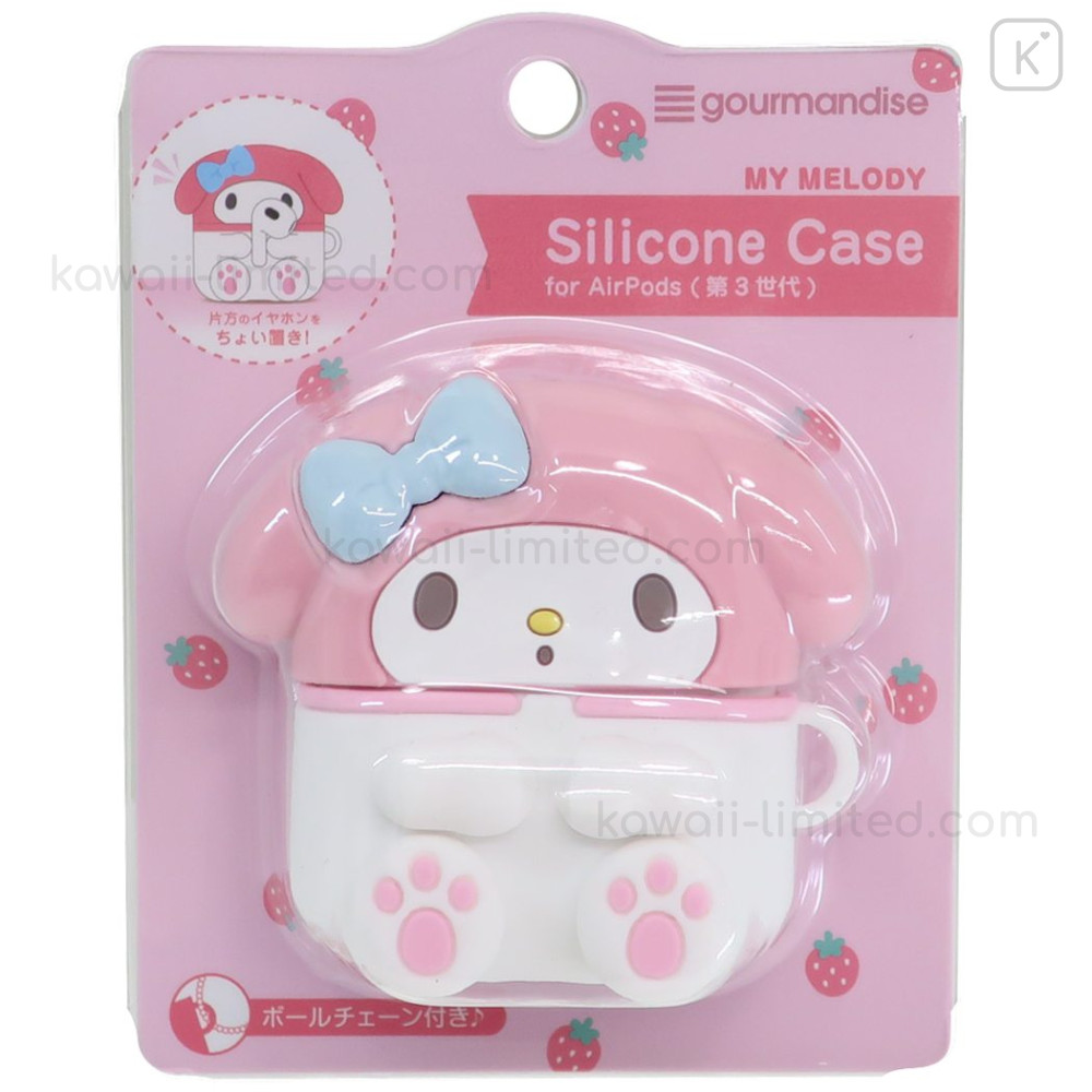 Sanrio Character Hello Kitty AirPods Silicone Case Cover Earphone Case New  Japan