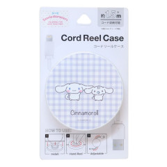 Japan Sanrio Cord Reel Case - Cinnamoroll