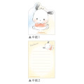 Japan Sanrio Die-cut Mini Notepad - Pochacco / Baby - 2