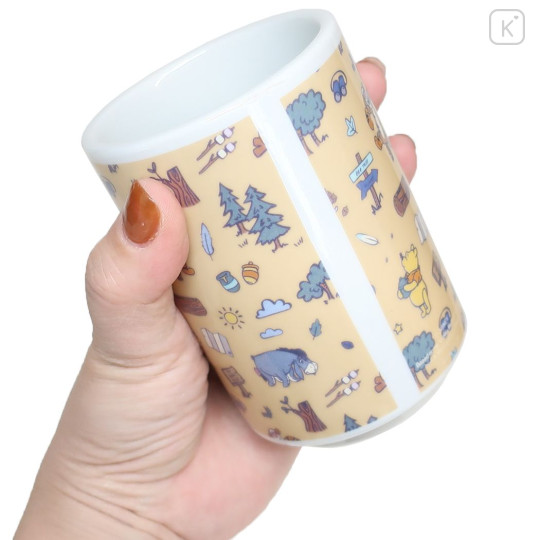 Japan Disney Japanese Tea Cup - Pooh / Light Orange - 2