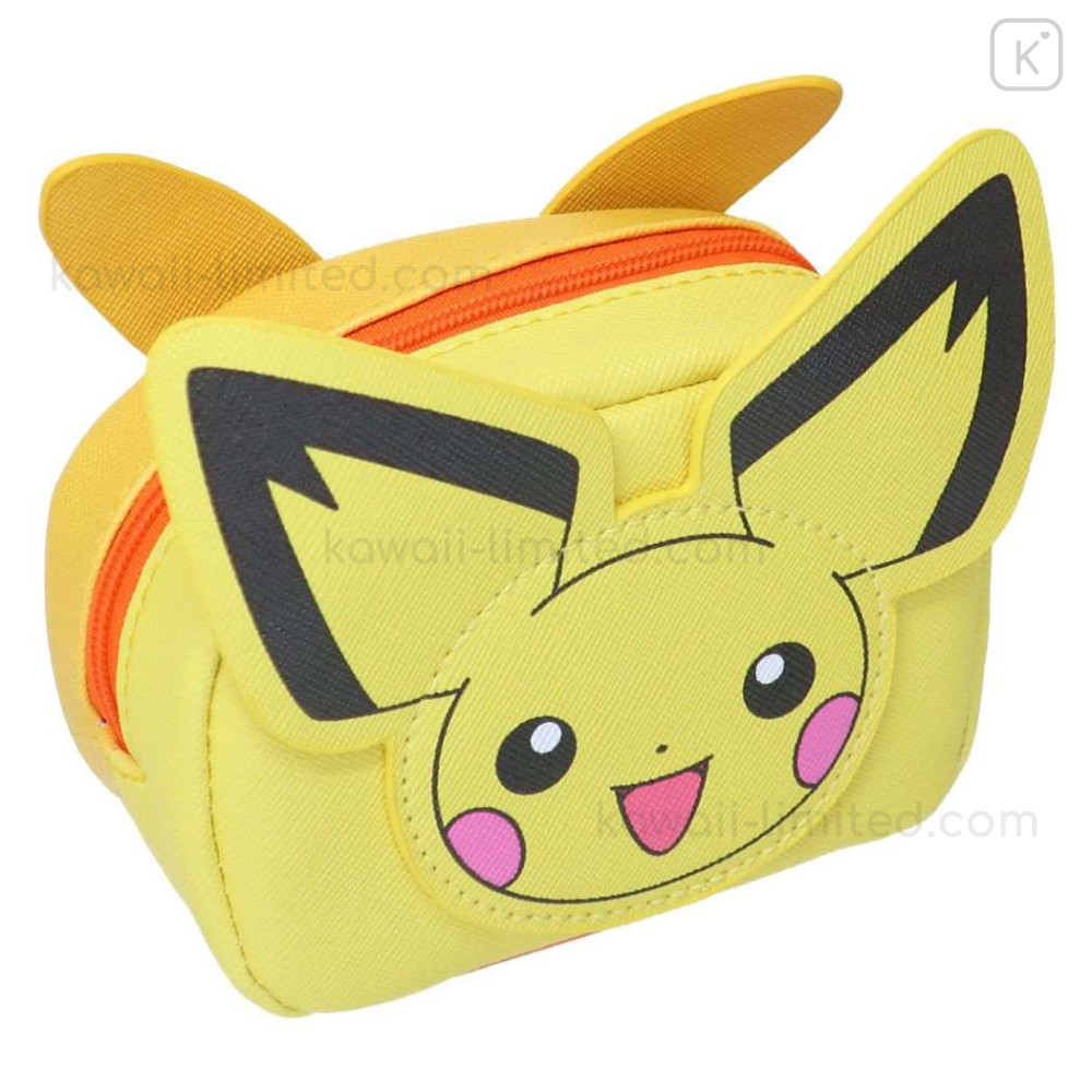 Pokemon mini pouch with hand strap Pikachu cute accessory case Made in  Japan