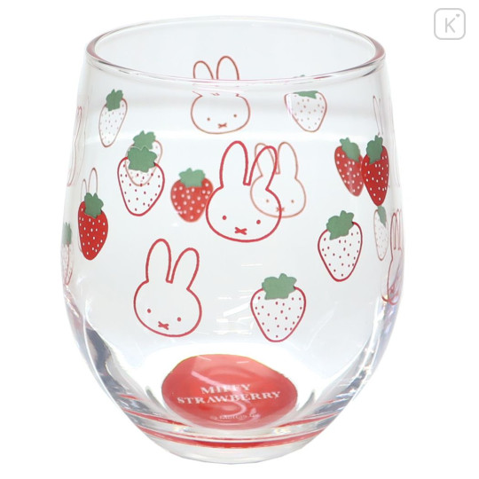 Japan Miffy Glass - Strawberry - 1
