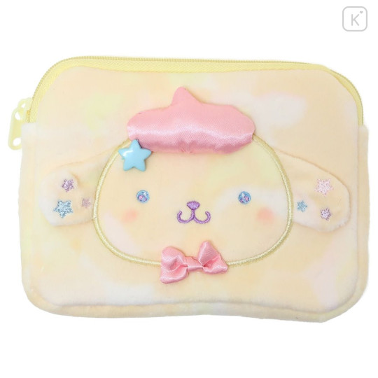 Japan Sanrio Mini Pouch & Tissue Case - Pompompurin / Dreamy - 1