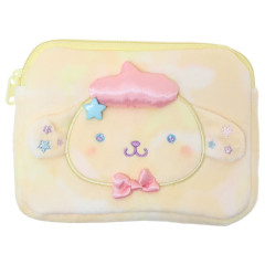 Japan Sanrio Mini Pouch & Tissue Case - Pompompurin / Dreamy