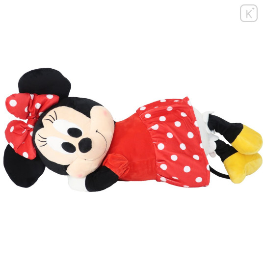Japan Disney Co-sleeping Pillow Plush - Minnie - 1