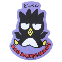 Japan Sanrio Vinyl Sticker - Bad Badtz-maru / Congrats