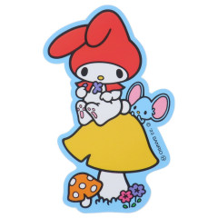 Japan Sanrio Vinyl Sticker - My Melody / Mushroom