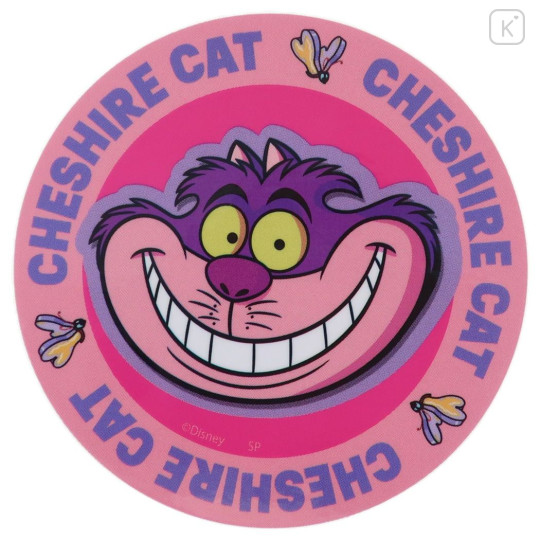 Japan Disney Vinyl Sticker - Alice in Wonderland / Cheshire Cat - 1