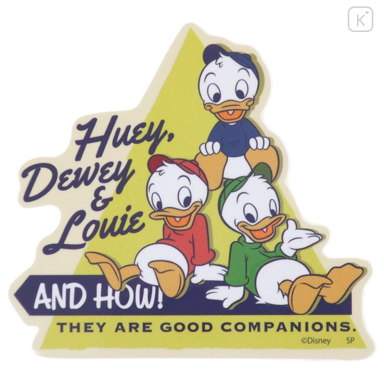 Japan Disney Vinyl Sticker - Donald Duck Niece - 1