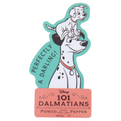 Japan Disney Vinyl Sticker - 101 Dalmatians / Pongo & Pepper