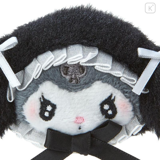 Japan Sanrio Original Mascot Hair Clip - Kuromi : Moonlit Melokuro - 4