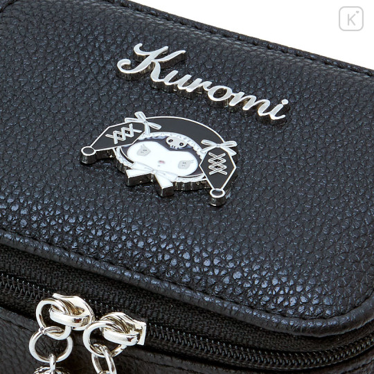 Japan Sanrio Original Accessory Pouch - Kuromi : Moonlit Melokuro - 3