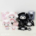 Japan Sanrio Original Accessory Pouch - Kuromi : Moonlit Melokuro - 5