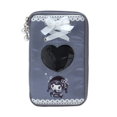 Japan Sanrio Original Multi Pouch - Kuromi / Moonlit Melokuro
